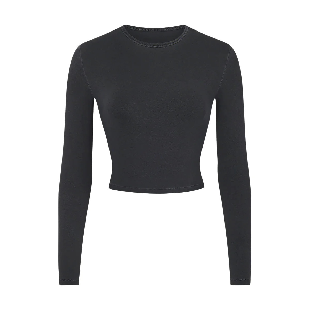 NEW VINTAGE CROPPED LONG SLEEVE T-SHIRT | SKIMS (US)