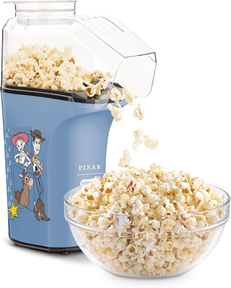 Disney Dash Fresh Pop Popcorn Maker - Oil-Free, Air Popcorn Popper - With Measuring Cup & Recipe ... | Amazon (US)