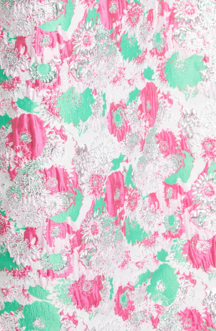 Metallic Jacquard Maxi Dress | Nordstrom