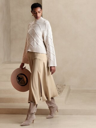 Maxi Slip Skirt | Banana Republic Factory