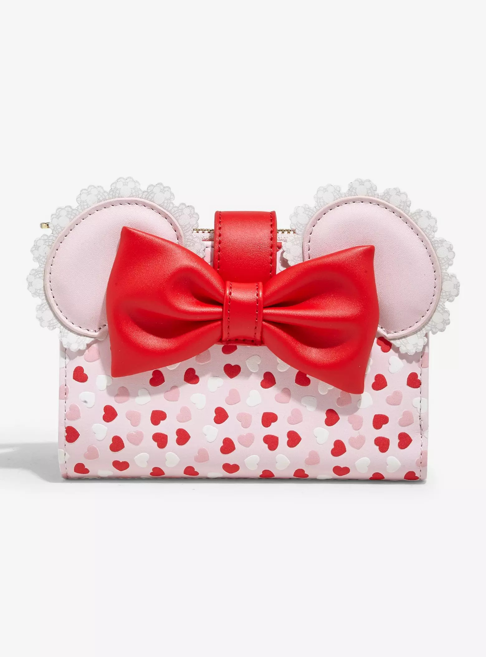 Loungefly Disney Minnie Mouse Valentine's Day Ears Chocolate Scented Wallet - BoxLunch Exclusive | BoxLunch
