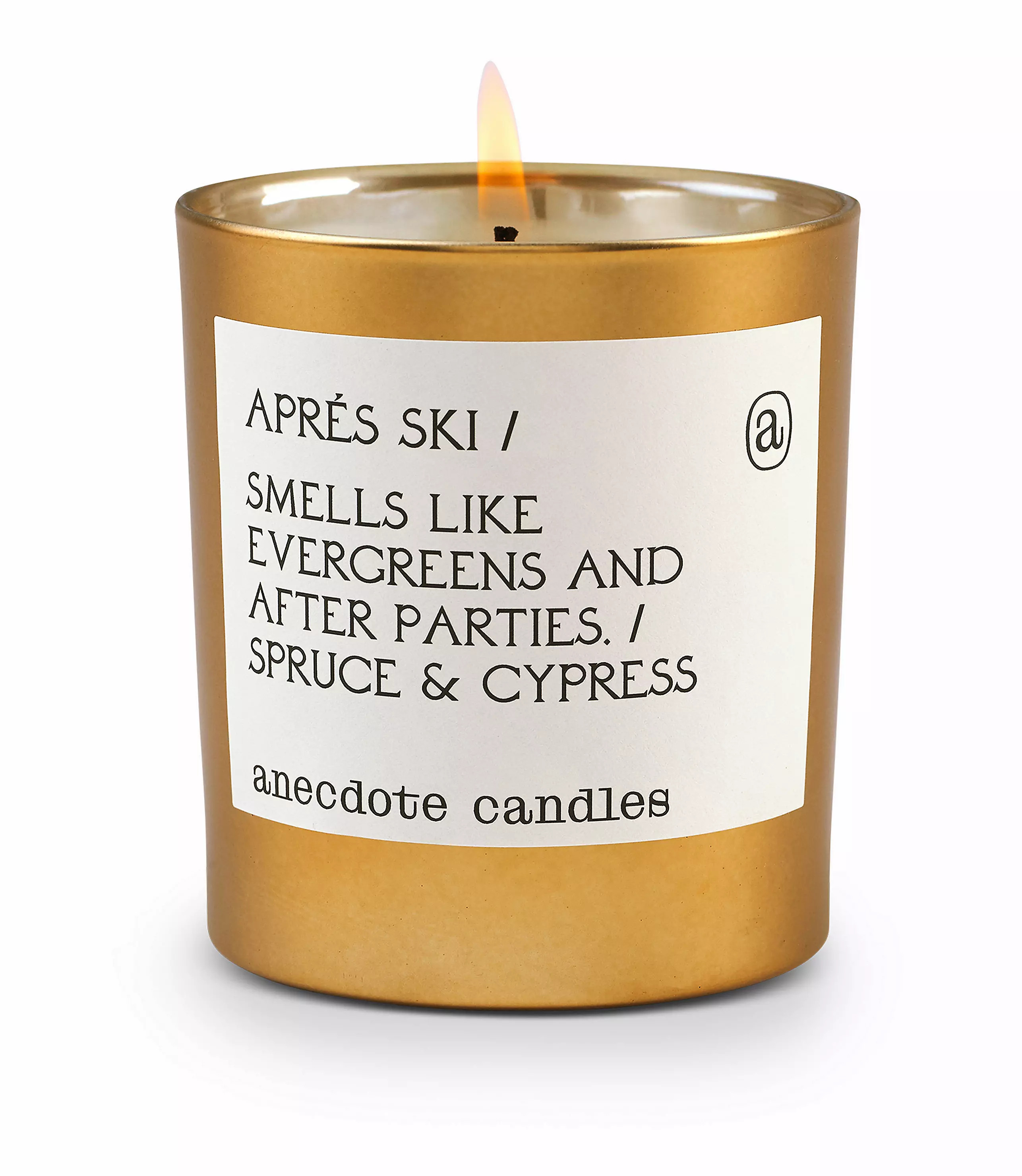 Anecdote Candles Aprés Ski Gold Tumbler Candle | LOFT