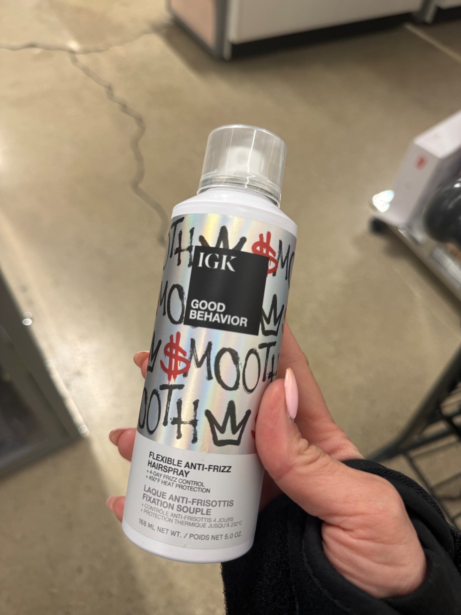 IGK Smooth Hairspray! It keeps my hair sleek, smooth, and frizz-free without feeling stiff or crunchy. I love that it holds everything in place while still letting my hair move naturally. Definitely one of my go-to products for a polished look! ✨

Linked it here for you guys!

#liketkit #LTKbeauty #hairfavorites #hairmusthaves #beautyfinds #smoothhair #hairproducts #beautyroutine

#LTKmomlife #LTKdayinmylife #LTKgrwm