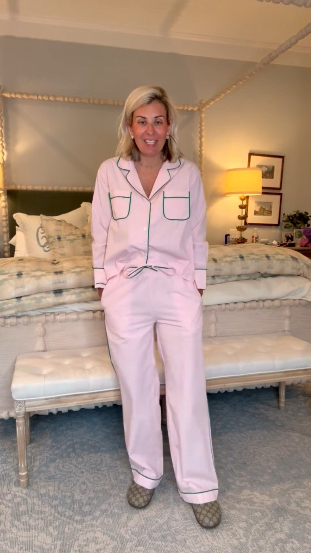 Oh my these are good! The color and details are winning! I’m wearing XS and 38 in the shoes. This is the perfect set for travel to lounge and feel oh so cute! ￼

#LTKdayinmylife #LTKmomlife #LTKmorningroutine