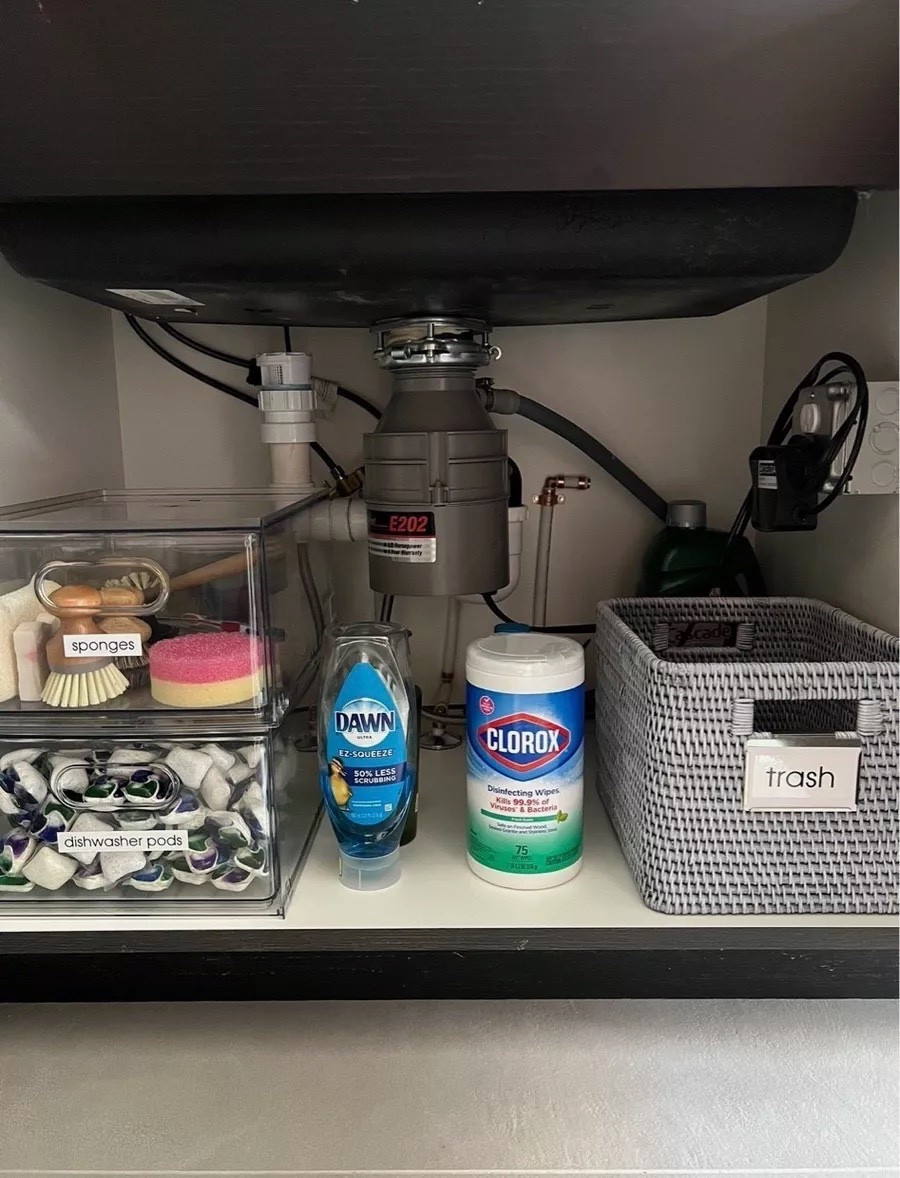 under sink storage! i love keeping things simple and organized

#LTKmomlife #LTKFindsUnder100 #LTKHome
