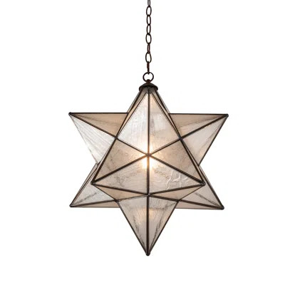 Moravian 1 - Light Unique / Statement Geometric Pendant | Wayfair North America