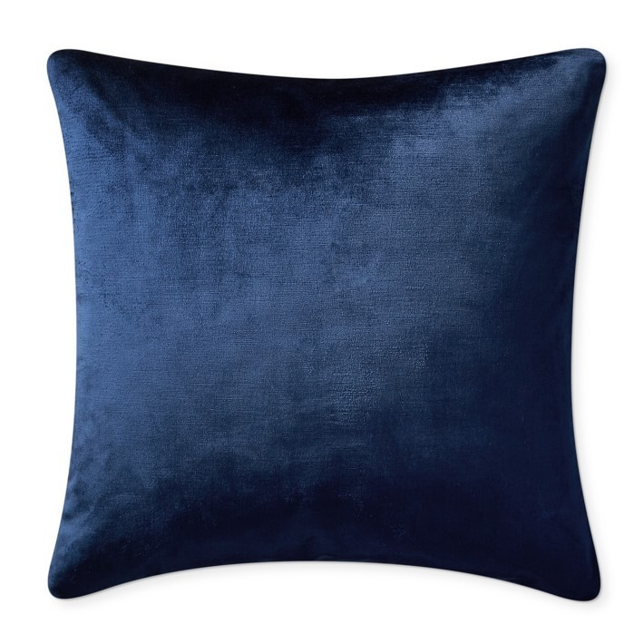 Solid Velvet Pillow Cover | Williams-Sonoma