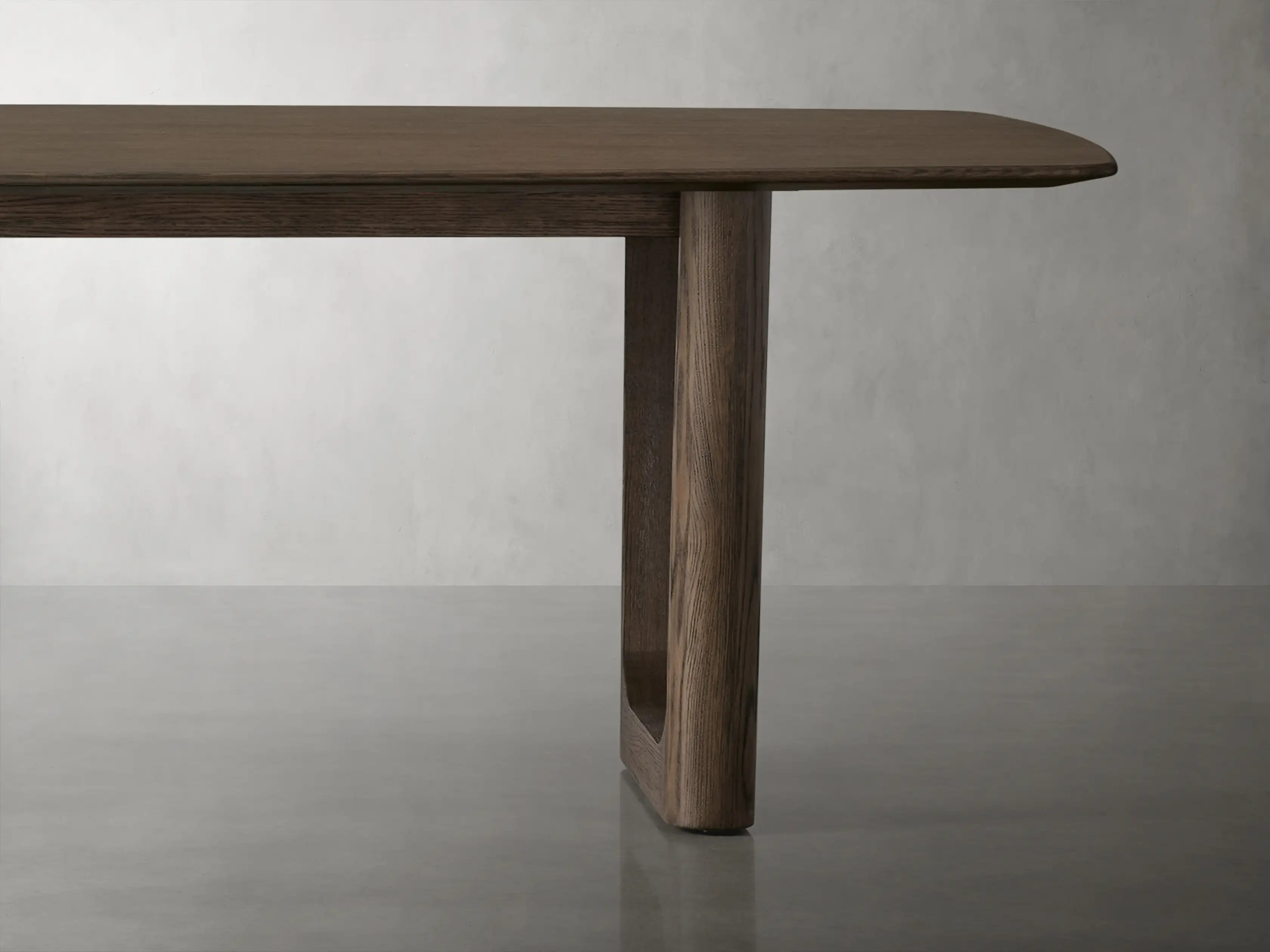 Saint Germain Wood Dining Table with Rennes Base | Arhaus