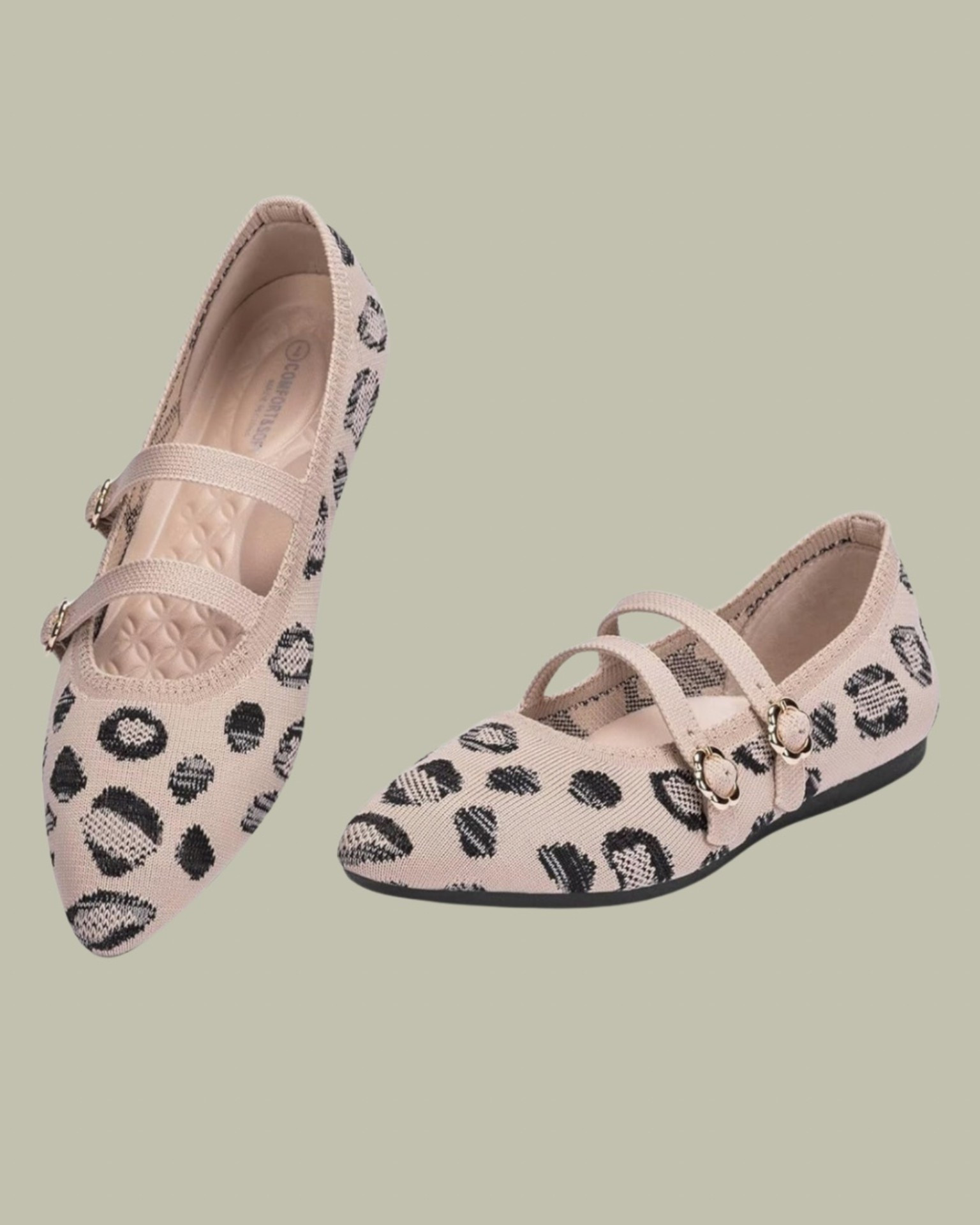 Spotted the cutest flats 🐆✨ These leopard print Mary Jane shoes are chic, comfortable, and so easy to style — pair them with jeans for everyday wear or dress them up with a skirt for work or dinner. A bold yet timeless shoe you’ll reach for all year!

#LeopardFlats #MaryJaneShoes #AnimalPrintStyle #ChicStyleInspo #ComfortableFlats #BoldGlam #ClassicChic #LTKFinds #EverydayStyle #PolishedStyle

#LTKShoeCrush #LTKSeasonal #LTKStyleTip