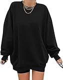 ORANDESIGNE Oversized Graphic Sweatshirt for Women Long Sleeve Crewneck Pullover Casual Fall Hood... | Amazon (US)