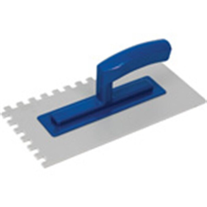 Marshalltown 11-in Ground Steel Square Notch Ceramic Floor Trowel | Lowe's