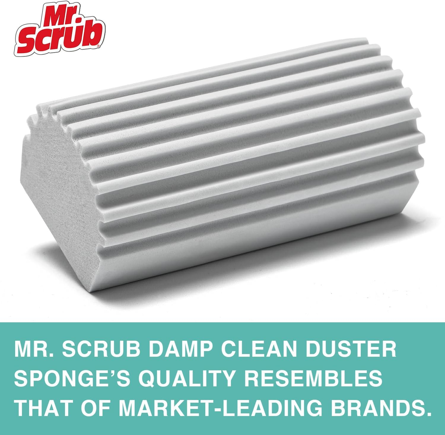 4 Pack Damp Dusting Sponge Duster, Grey Dust Cleaning Sponge, Reusable Household Cleaning Sponge ... | Amazon (US)