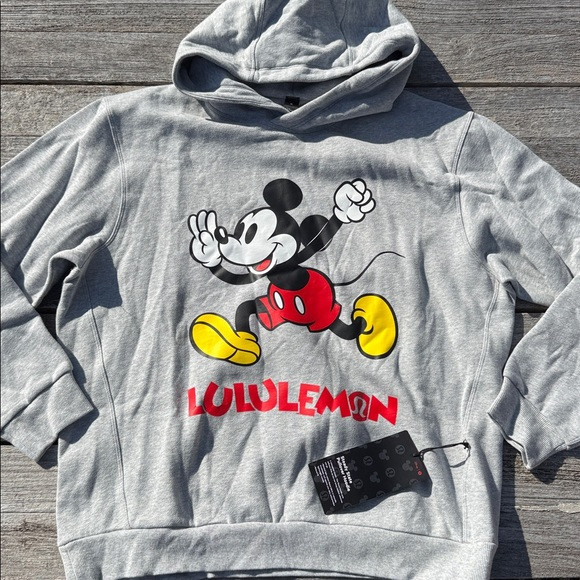Disney x Lululemon Steady State Pullover Hoodie Gray size MEDIUM nwt | Poshmark