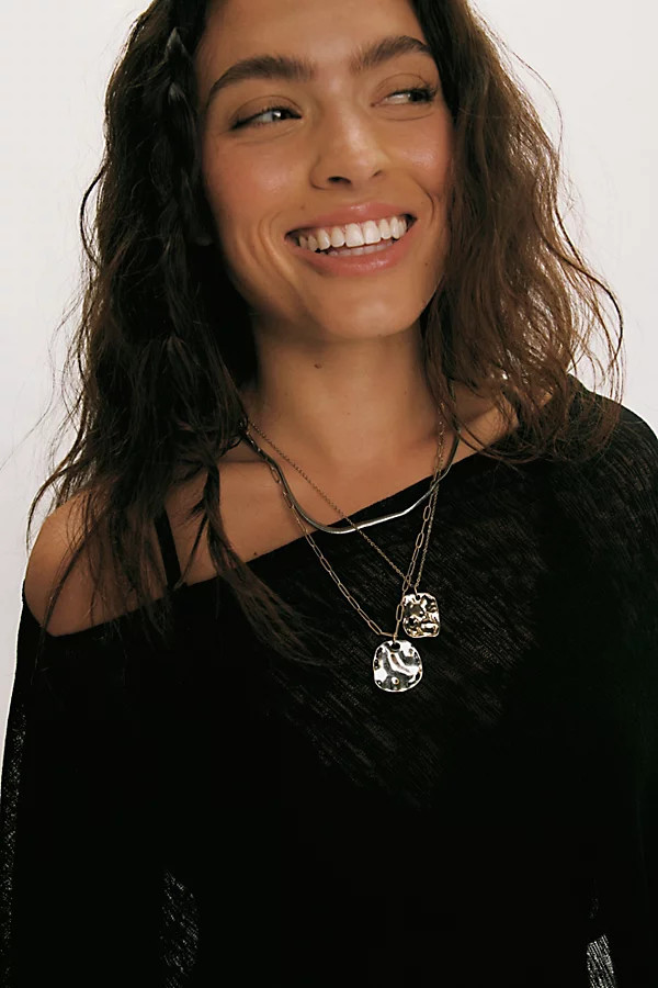 Oversized Coin Necklace | Free People (Global - UK&FR Excluded)