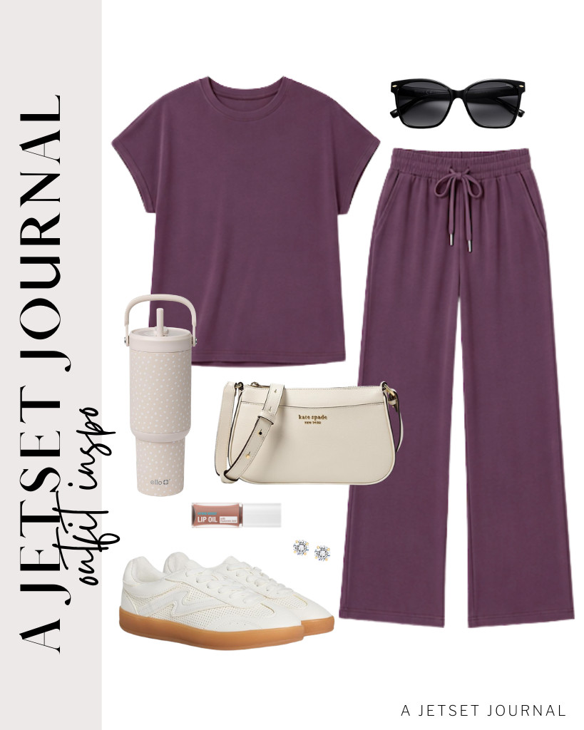 Wearing this black lounge set is also a great idea. For your footwear, Madden Girl fashion sneakers are perfect! Pair this outfit with kate spade New York’s leather crossbody bag and wear your SOJOS polarized sunnies to finish the fit.

#LTKSeasonal #LTKSaleAlert #LTKTravel
 

 