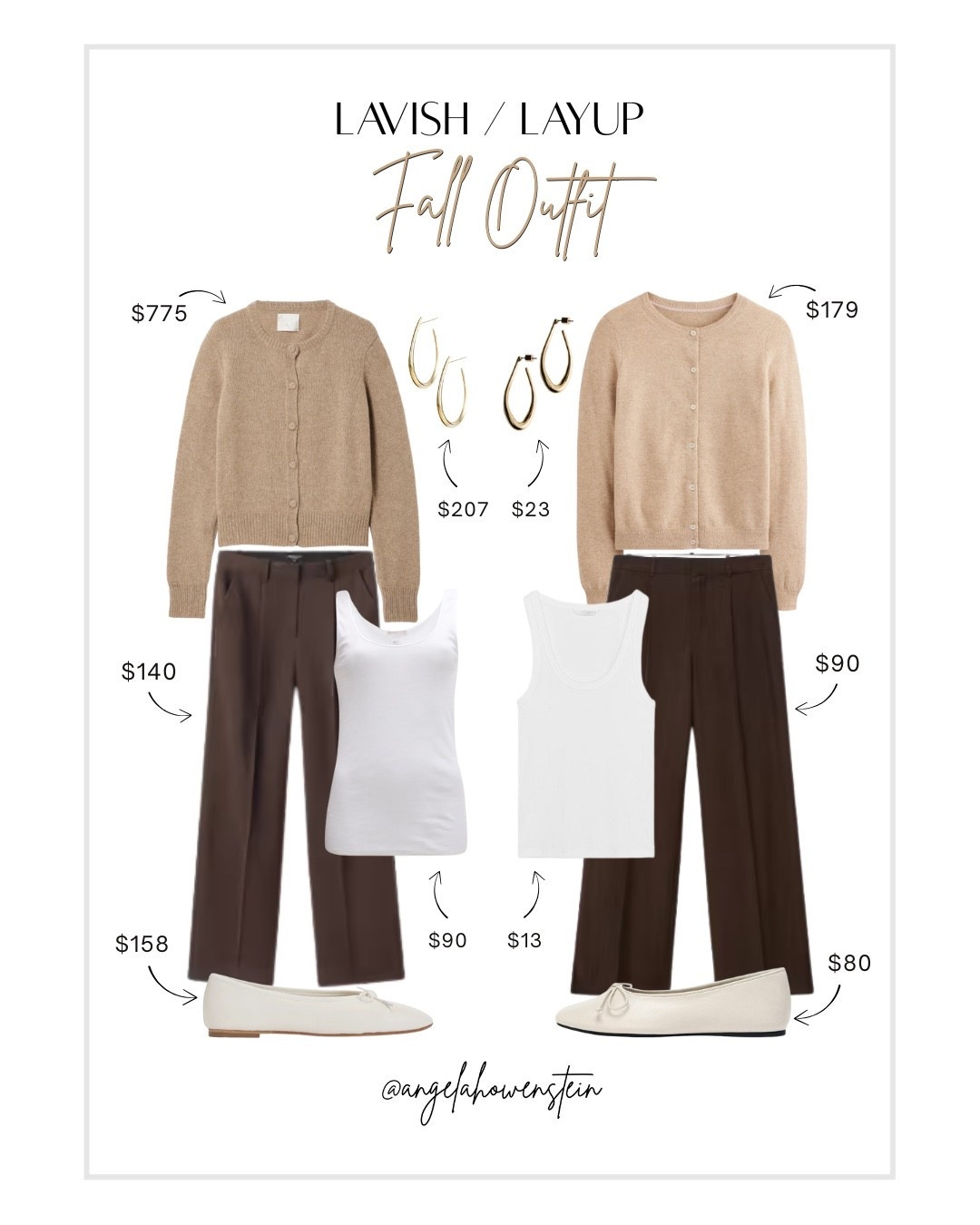 Elevated neutrals made simple — lavish or layup, you decide. Both takes keep things chic, timeless, and endlessly wearable for fall. Which side are you shopping from?

#FallStyle #SaveOrSplurge #NeutralOutfits #ChicAndSimple #EverydayStyle #FallWardrobe #TimelessStyle #MinimalChic #ClassicStyleInspo #LTKFinds



#LTKStyleTip #LTKOver40 #LTKShoeCrush