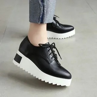 Platform Oxfords | YesStyle (US)