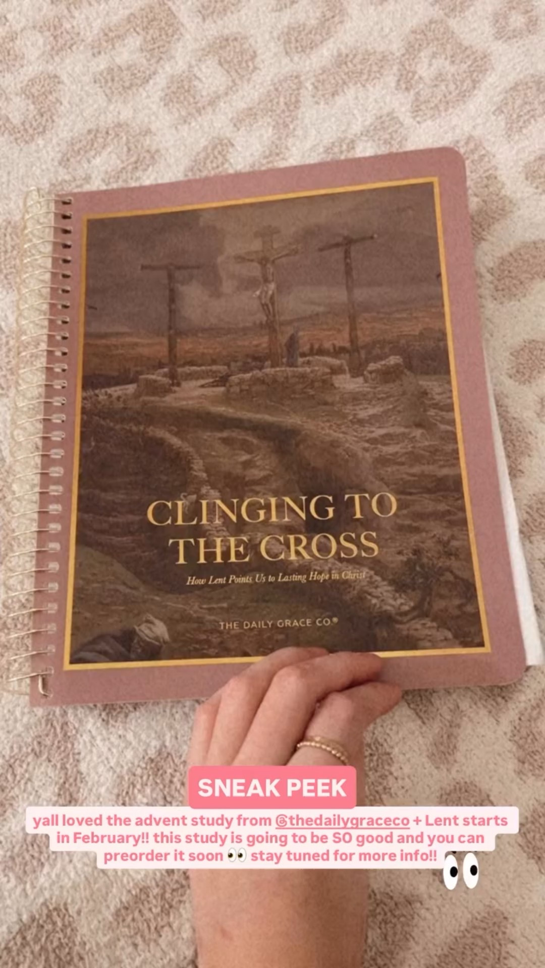 // #ad #gifted the Lent study from @theDailyGraceCo is going to be SO good! //

#LTKdayinmylife #LTKSeasonal #LTKmorningroutine