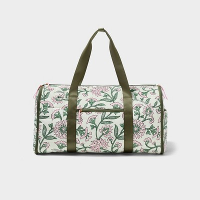 Ink & Barrel 41L Duffel Bag - Floral | Target
