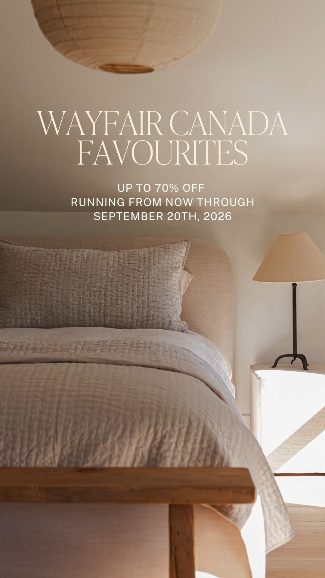 Wayfair Canada’s Fall Sale is ON, with up to 70% off through September 20th, 2026!
We rounded up our favourite Wayfair Canada pieces, including the ones that have lived in our homes for years, survived real life, and that we would absolutely buy all over again.
Basically, the good stuff. The tried, tested, still-love-it stuff. And right now, a whole lot of it is on sale.
@wayfaircanada 

 #WayfairCAHome #WayfairCAPartner

#LTKsale #LTKcanada