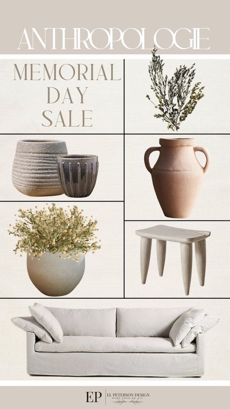 Memorial Day sale 
Stems
Planters
Vase
Accent Table
Sofa 

#LTKHome #LTKSaleAlert