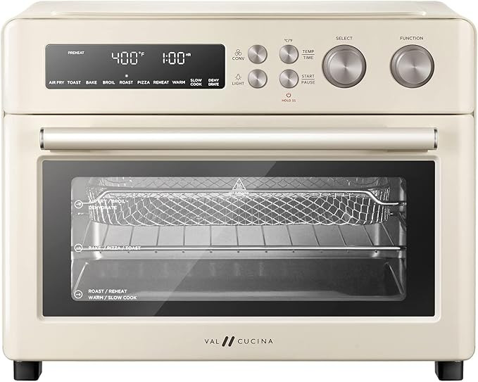 VAL CUCINA Retro Style Infrared Heating Air Fryer Toaster Oven, Extra Large Countertop Convection... | Amazon (US)