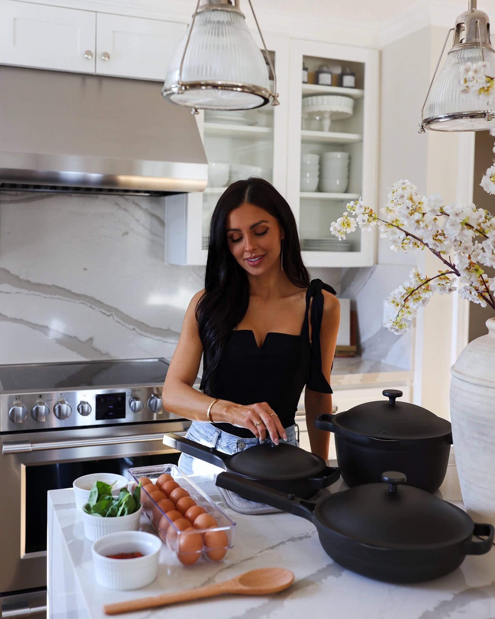 Favorite spring tops back in stock
Free people black bodysuit 



#LTKstyletip #LTKfindsunder100 #LTKfindsunder50
