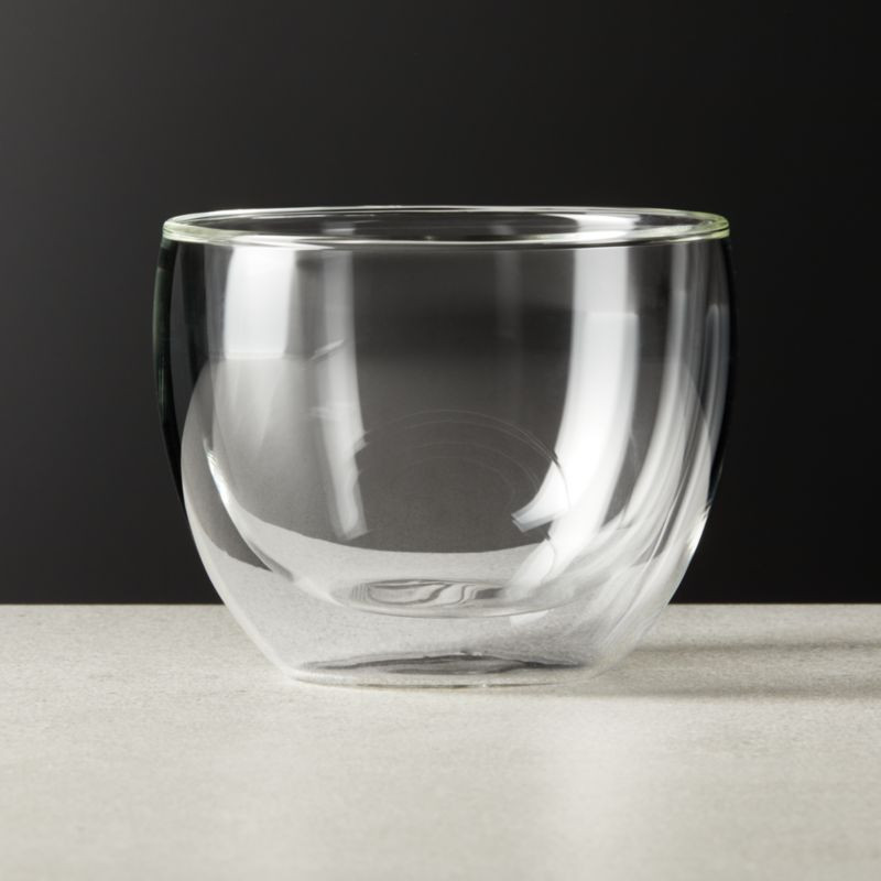 Bettina Double Wall Glass MugCB2 Exclusive In stock and ready to ship.ZIP Code 33101Change Zip Co... | CB2