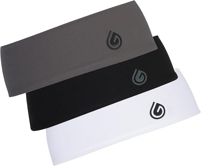 Gymwrap Bandi 2.0 Double-Layer Edge Protection Headband Set - Sweat-Wicking Non-Slip Sports Headb... | Amazon (US)