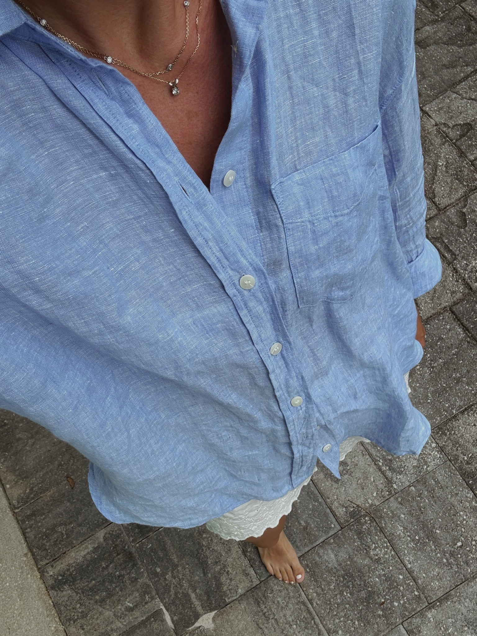 @gapstyle linen is so good, pulled this right out of my suitcase and didn’t even need to steam it. wearing size xsmall, shorts size xsmall swim coverup beach outfit

#LTKootd #LTKSwim #LTKSaleAlert