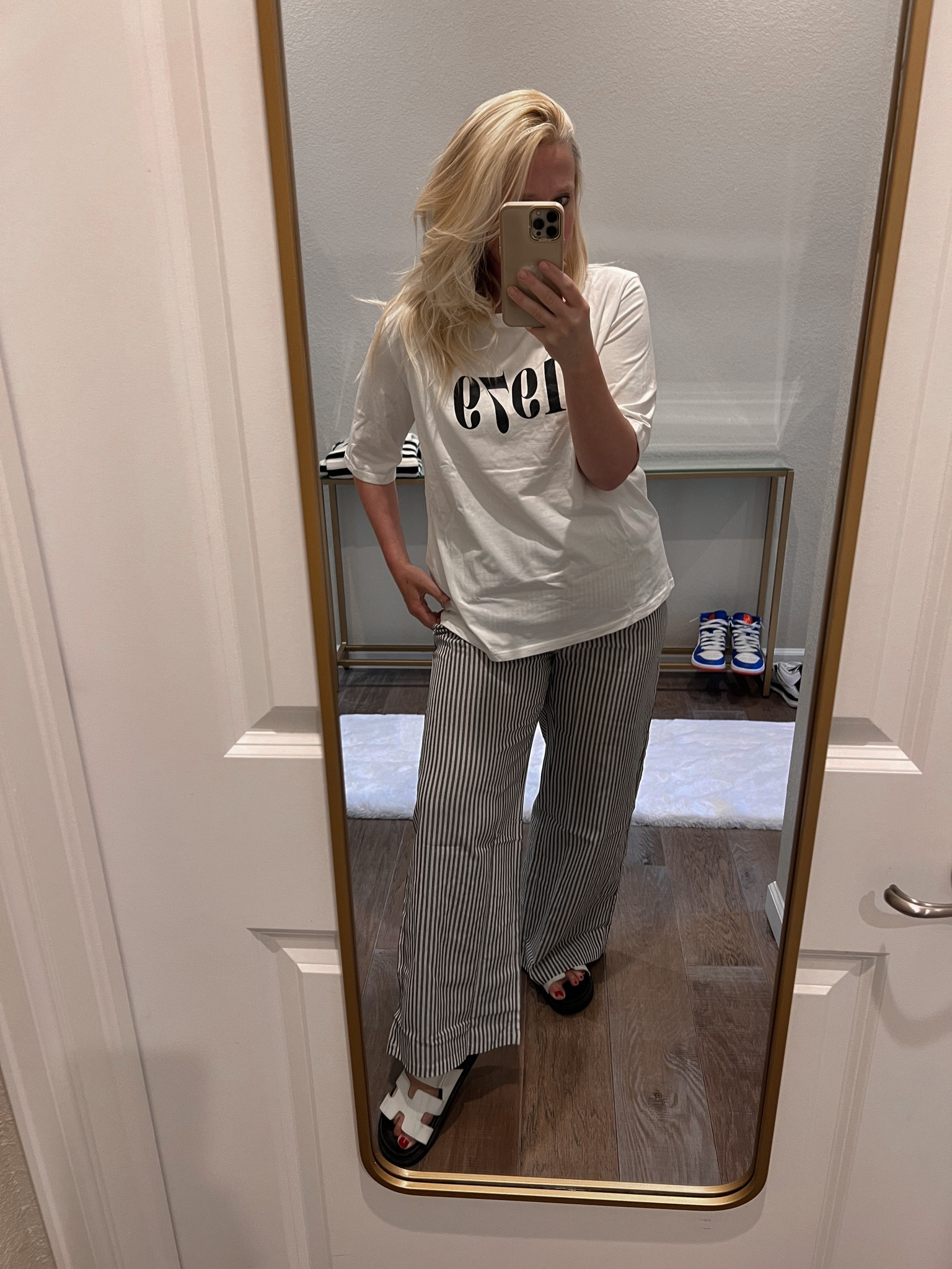 Minimal fashion, minimal outfit, black stripe pants and oversized t shirt.

"Style is not just about what you wear, but how you wear it. Confidence is the ultimate accessory that elevates any outfit from ordinary to extraordinary." - Lindsey Denver

Minimalist outfit, minimalist outfit ideas, minimalist outfit essentials minimalist outfit men, minimalist outfit women, minimalist outfit summer, minimalist outfit fall, minimalist outfit winter, minimalist outfit spring, minimalist outfit capsule, black minimalist outfit, white minimalist outfit


#LTKunder50 #LTKshoecrush #LTKunder100