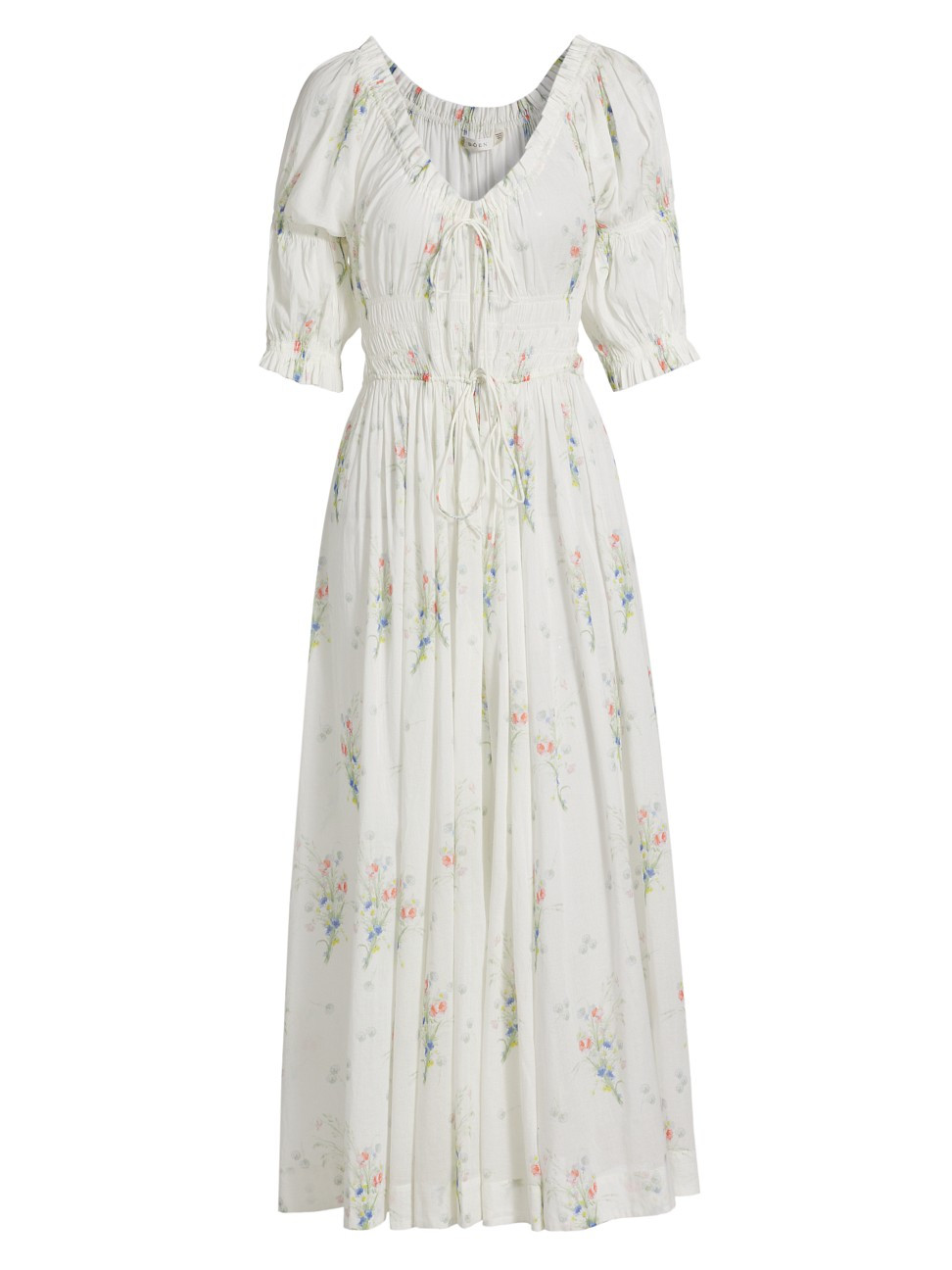 Women's Ischia Cotton Voile Dress - Painted Bouquet - Size Small | Saks Fifth Avenue