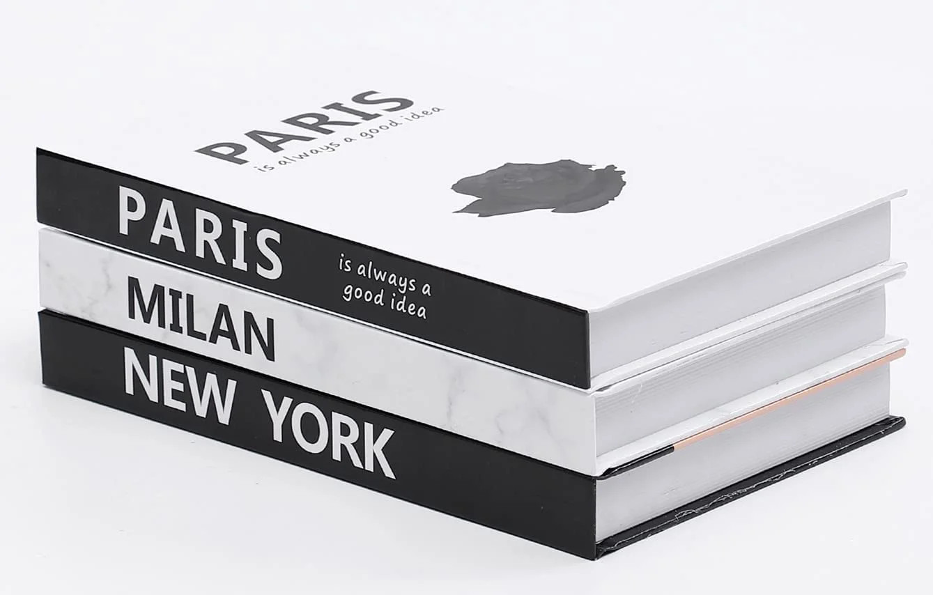 Decorative Books for Home Decor, 3 Pcs Coffee Table Books Decor, Faux Books for Decoration, Decor... | Walmart (US)