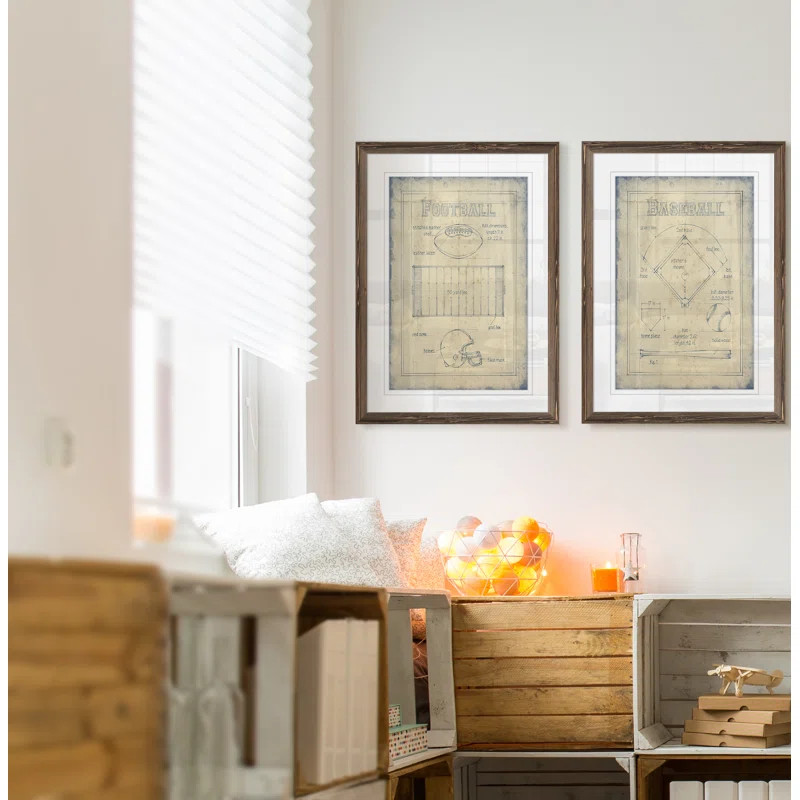 " All About The Game I " 2 - Pieces | Wayfair North America