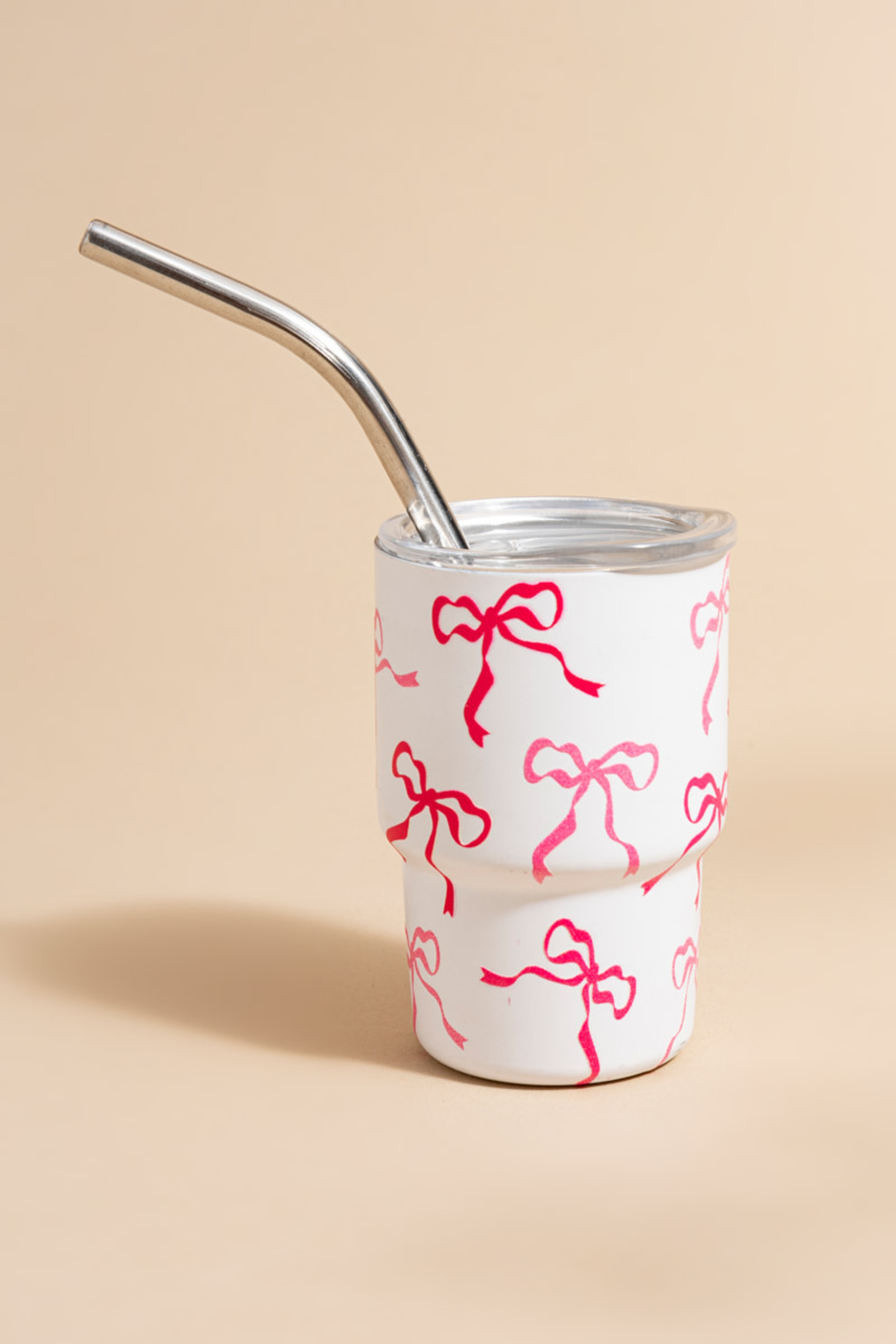 Tara Bow Pattern 2oz Tumbler | Francesca's