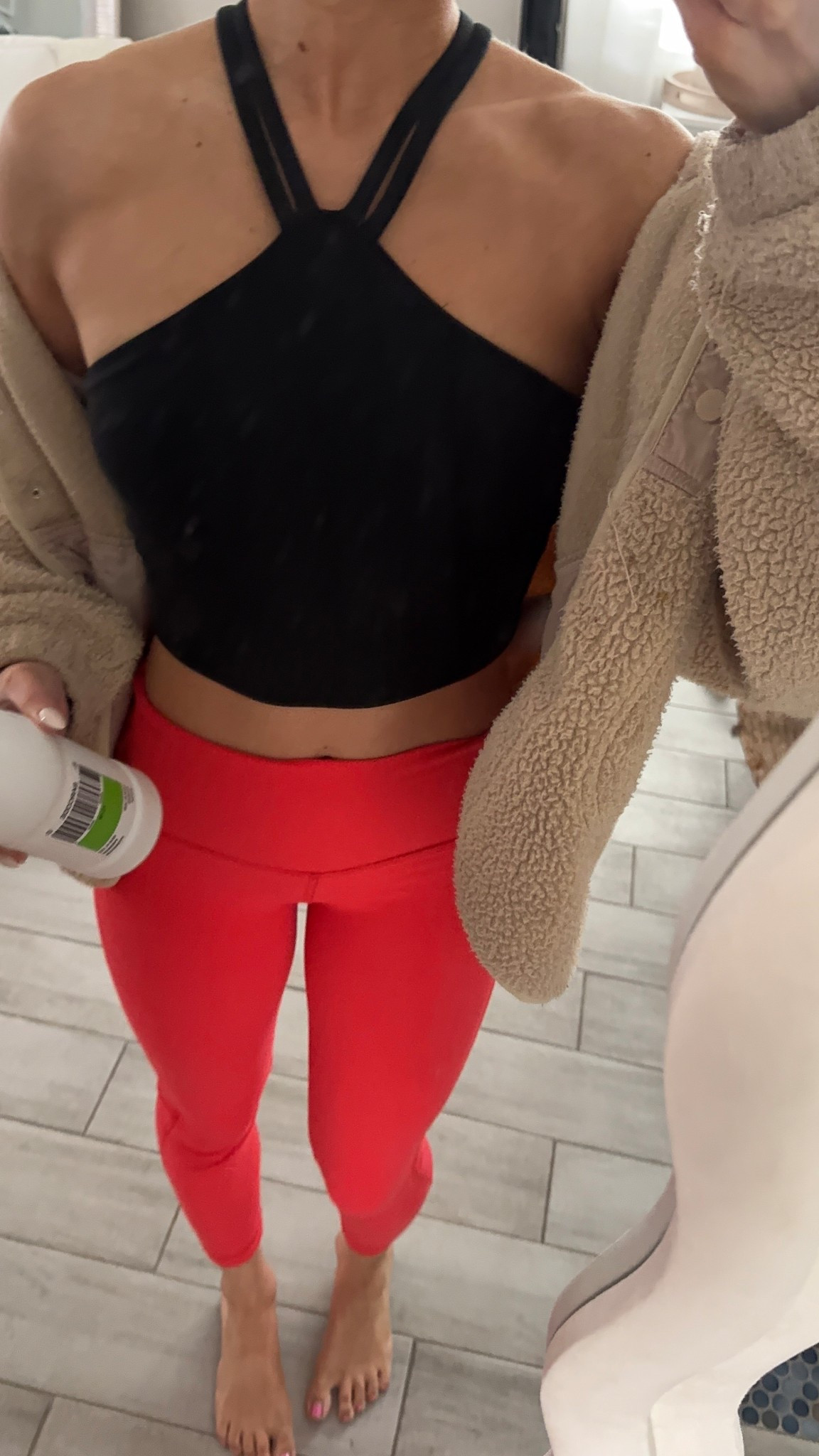 Spring workout red ootd❤️‍🔥 

#LTKSaleAlert #LTKActive #LTKPetite