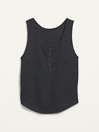 Thermal Henley Pajama Tank Top for Women | Old Navy (US)