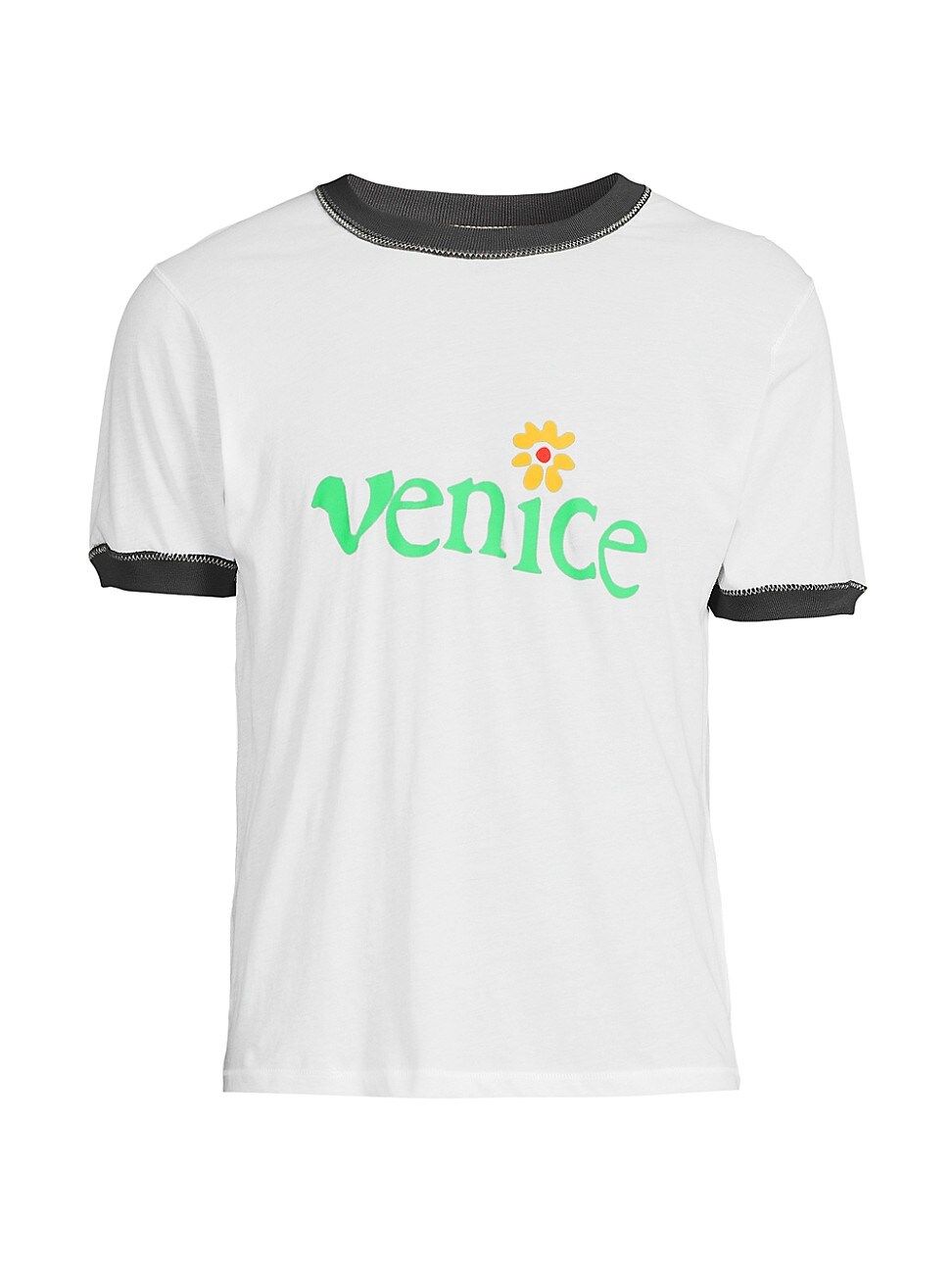 Men's Venice Cotton T-Shirt - White - Size Large | Saks Fifth Avenue