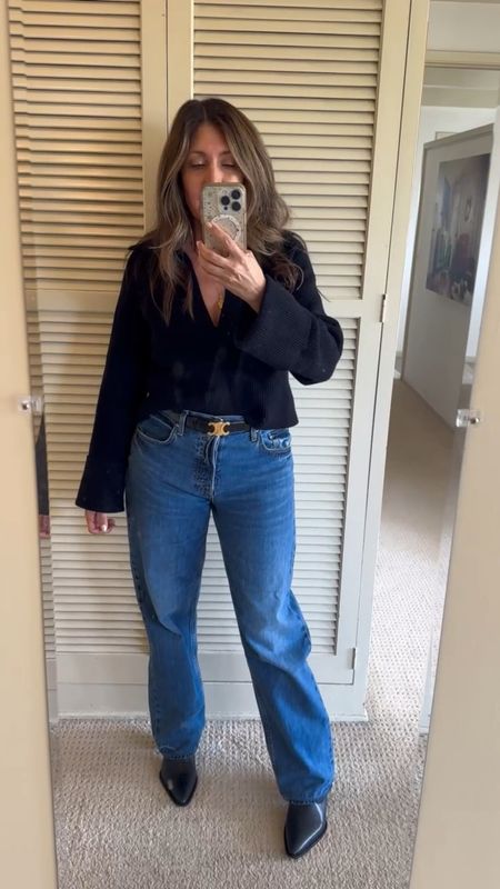 #OOTD in my current favorite #Revolve pieces! 

I have been living in these jeans lately since they go with everything ✨ 

These boots are out of stock currently but I’ve linked similar ones!
#LTKFashion #Celine

#LTKSeasonal #LTKover40 #LTKshoecrush