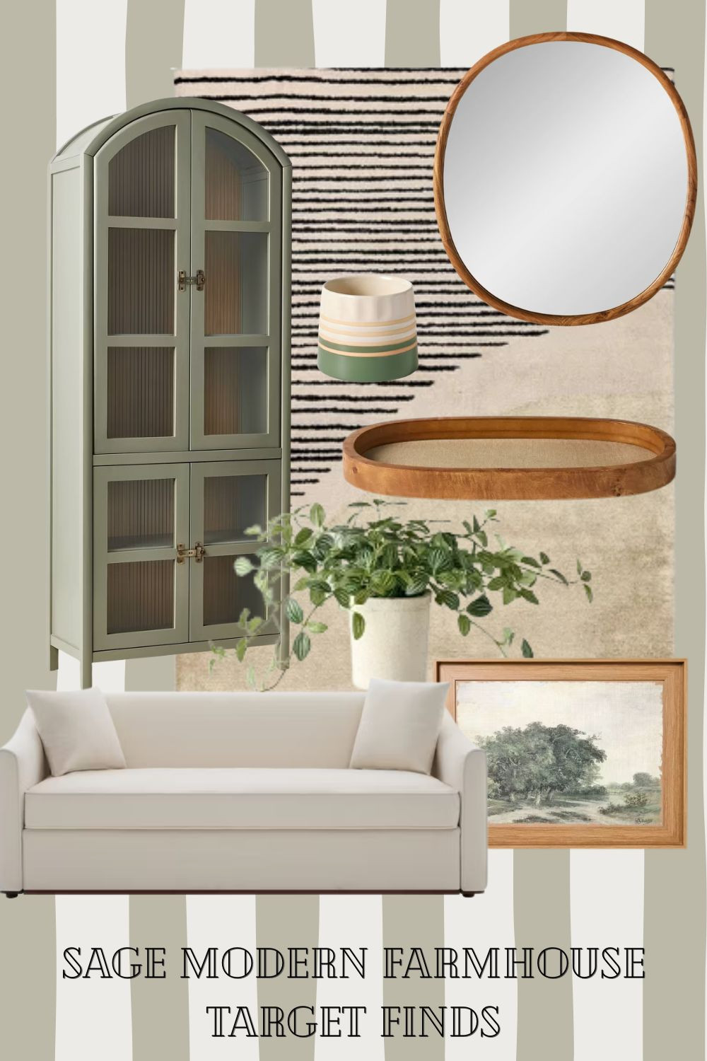 Creating the perfect sage green modern farmhouse living room doesn't have to be expensive! 🌿✨ I'm loving these Target home finds that blend organic modern style, cozy cottage charm, and timeless farmhouse decor. Think sage green furniture, wood accents, decorative mirrors, candles, artificial plants, neutral home decor, and warm earthy tones. These affordable living room finds are perfect for anyone decorating a modern farmhouse, cottage-inspired home, organic modern space, or cozy neutral living room. Save this inspiration for your next home refresh! #TargetFinds #ModernFarmhouse #SageGreenDecor #LivingRoomDecor #OrganicModern #FarmhouseStyle #HomeDecorIdeas #CottageStyle #NeutralHomeDecor #TargetHome #AffordableHomeDecor 

 #LTKHome