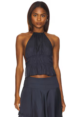 LIONESS Legacy Halter Top in Navy from Revolve.com | Revolve Clothing (Global)