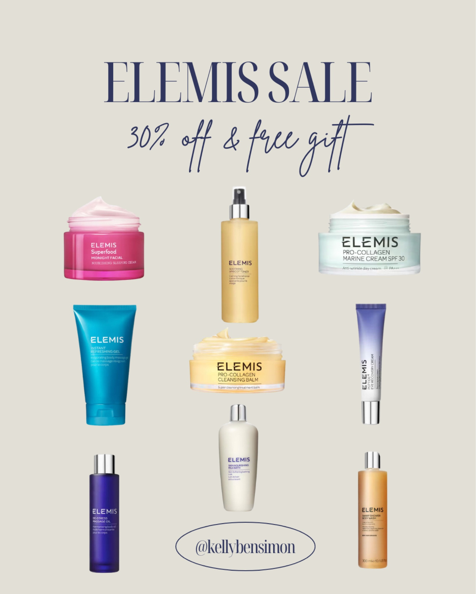 Elemis sale 30% off and free gift!

#LTKBeauty #LTKSaleAlert