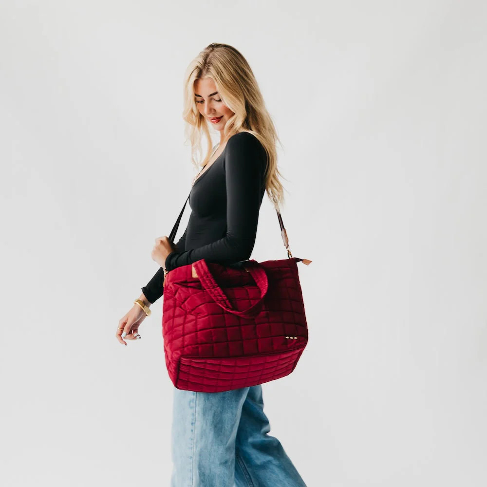 Day Dreamer Quilted Tote Bag | Pretty Simple