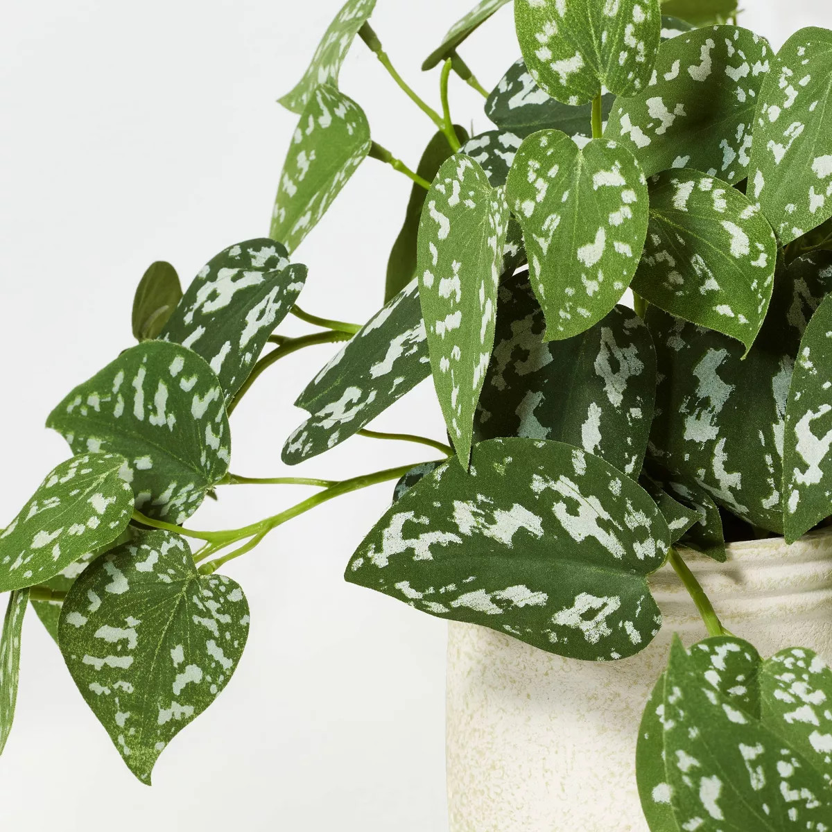 10" Faux Satin Variegated Pothos Plant - Hearth & Hand™ with Magnolia: Indoor Decorative Artifi... | Target