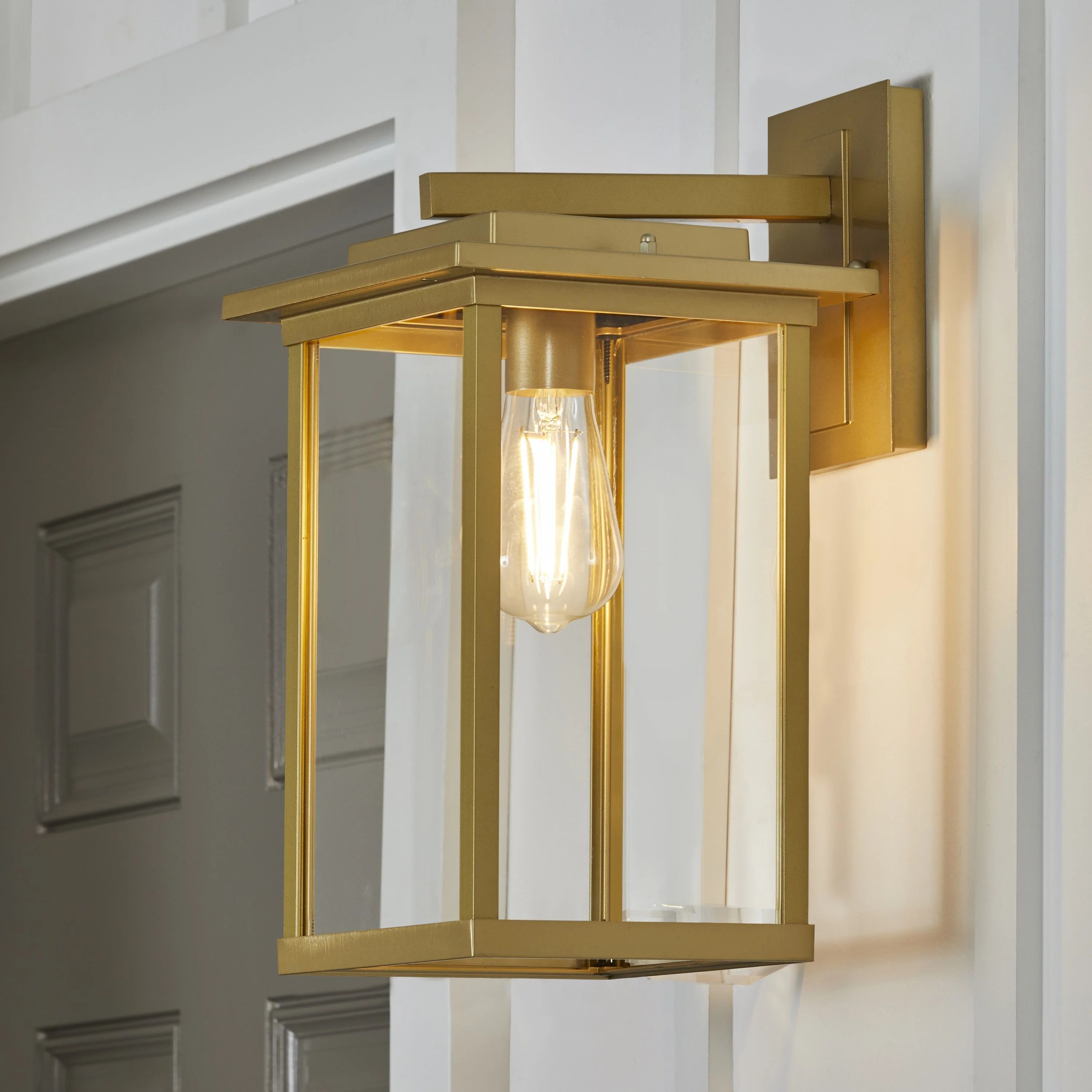 Better Homes & Gardens Outdoor Wall Light Burnished Brass, 1 ST19 Bulb Included - Walmart.com | Walmart (US)