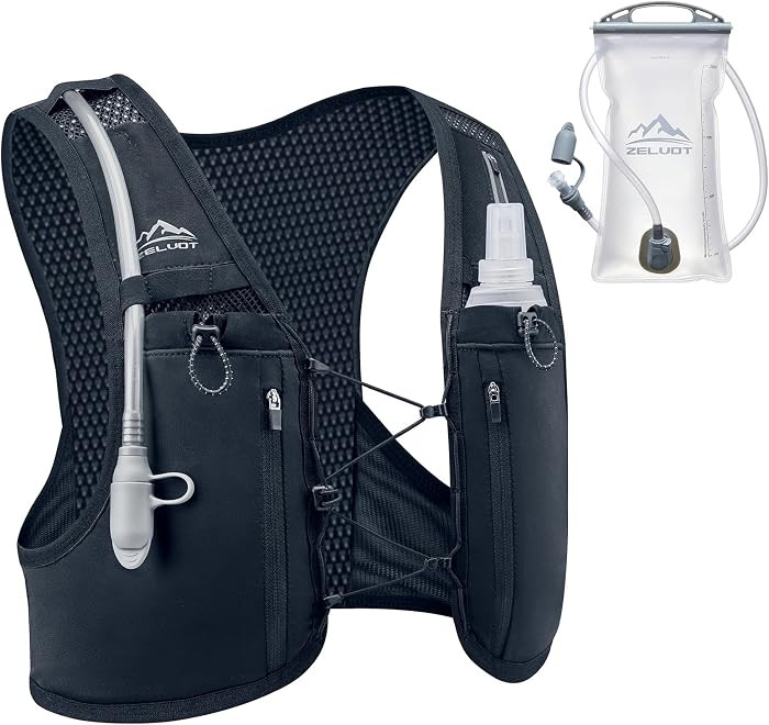 Running Vest for Women Men, USA Original Patent, Lightweight Adjustable Running Hydration Vest wi... | Amazon (US)