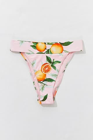 Orange High-Leg Bikini Bottoms | Forever 21 (US)