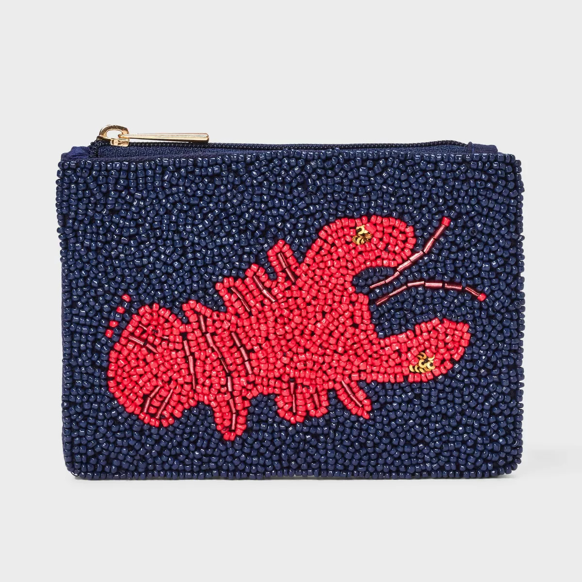 Beaded Lobster Zip Pouch - A New Day™ | Target