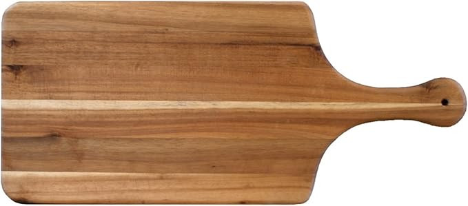 Villa Acacia Large Wooden Cheese Board and Pizza Board - 22 x 10 Inch | Amazon (US)