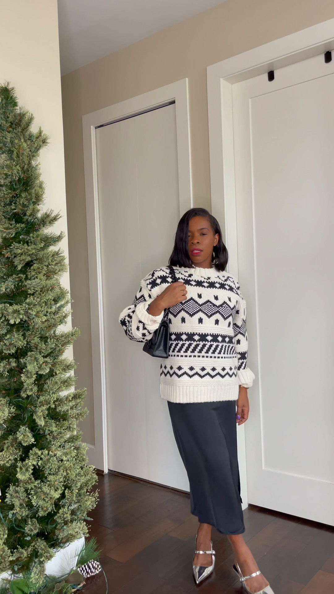 Pair a cozy sweater with a slip dress for a chic look. 



#LTKCyberWeek #LTKHoliday #LTKGiftGuide
